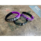 Baseball’s Last Dive Bar Wristbands Purple/Black