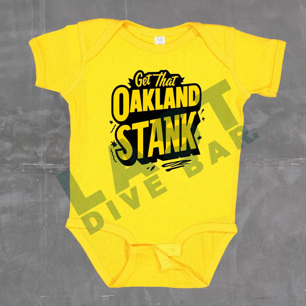 Oakland Stank Baby Bodysuit Nb