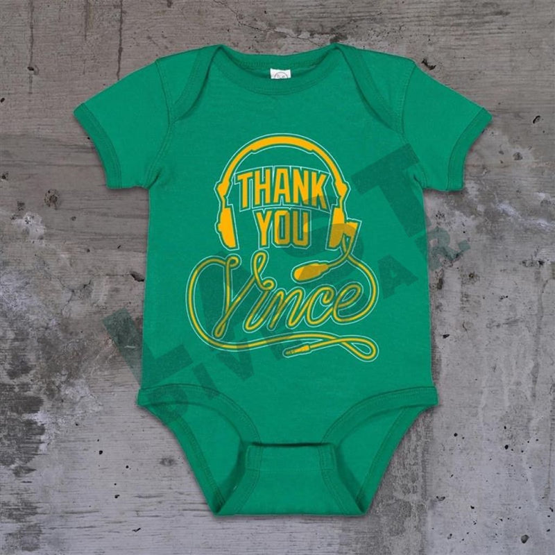 Thank You Vince Baby Bodysuit