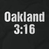 Oakland 3:16 Tee