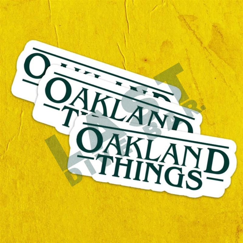 Oakland Things Stickers