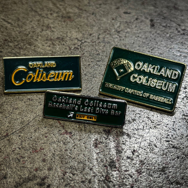 Oakland Coliseum Pin Bundle