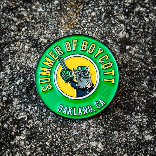 Summer Of Boycott Pin