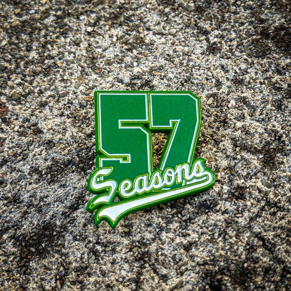 57 Seasons Pin