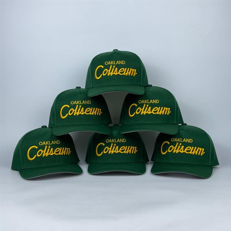 Classic Coliseum Font Snap Back Hats