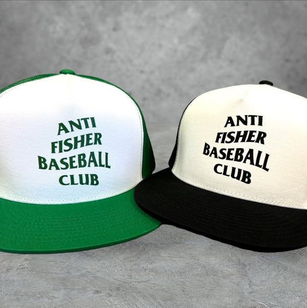 Anti Fisher Baseball Club Trucker Hat