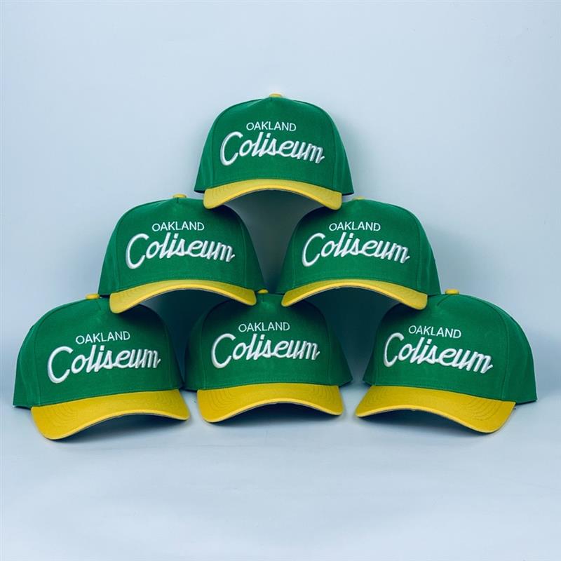 Classic Coliseum Font Snap Back Hats