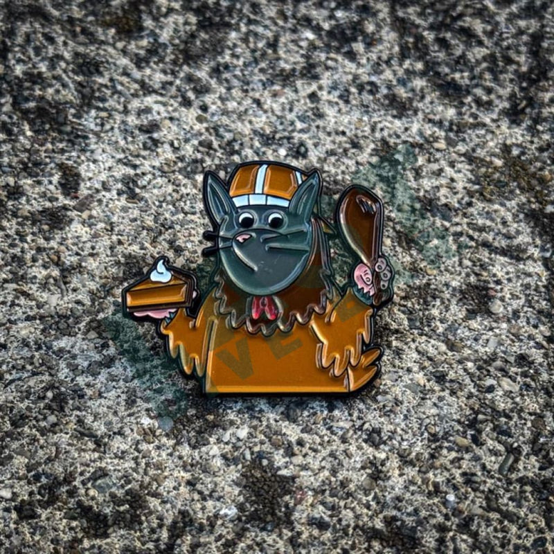 Thanksgiving Rally Possum Pin Pin