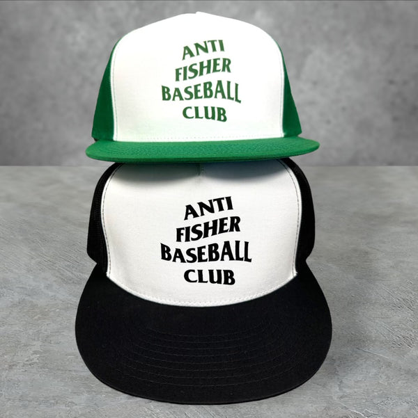 Anti Fisher Baseball Club Trucker Hat