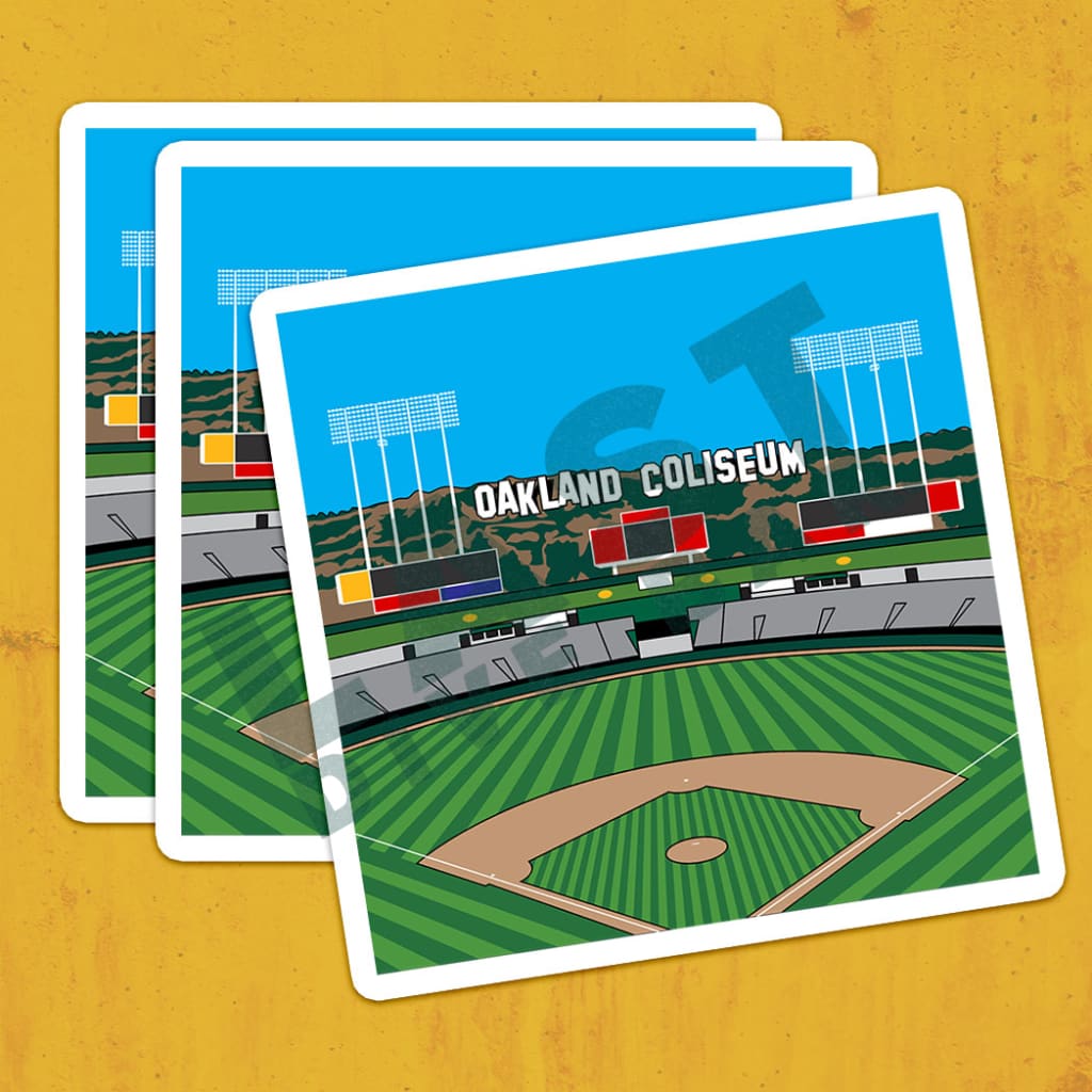 Classic Coliseum Hills Stickers x3 – Last Dive Bar