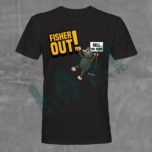 Fisher Out Possum Tee S / Black Mens Shirt