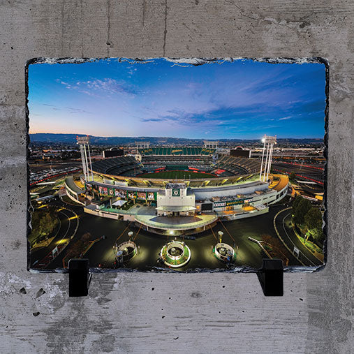 Championship Blues Photo Slate Print