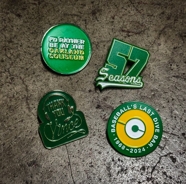 Green & Gold Pin Bundle