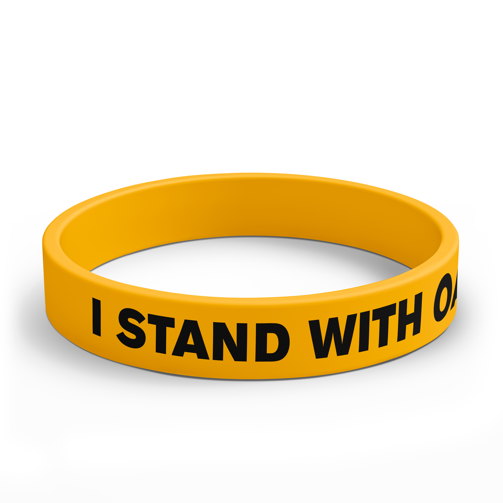 I STAND WITH OAKLAND WRISTBAND – Last Dive Bar