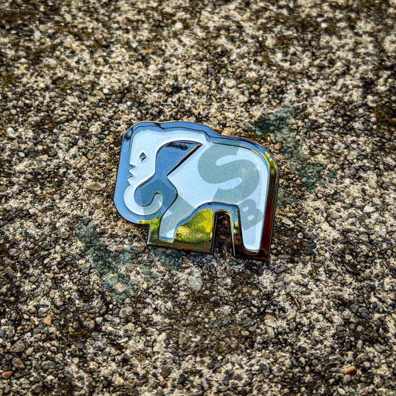 White Elephant Pin Pin
