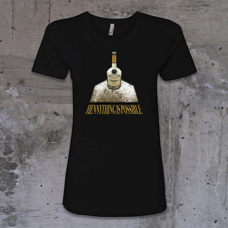 Ladies Hennything is Possible Tee