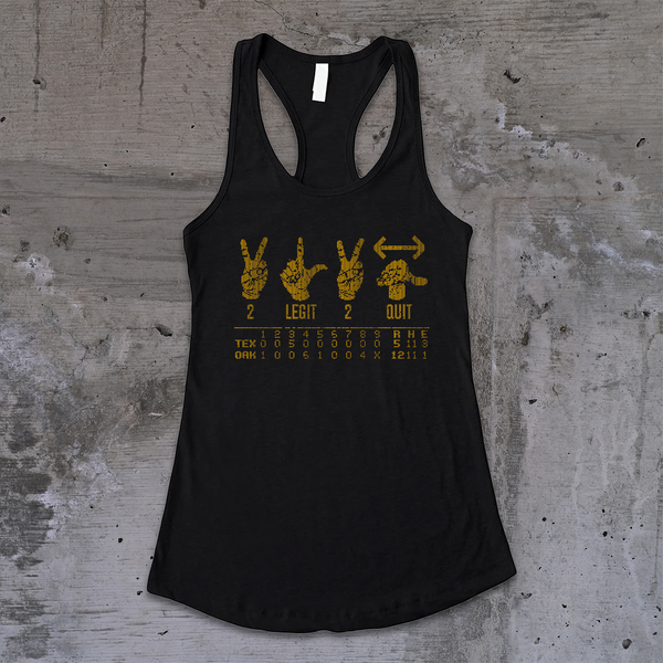 Ladies2 Legit 2 Quit Racerback