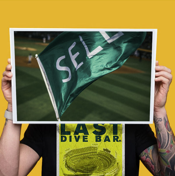 Sell Flag - 12x18 Photo Print