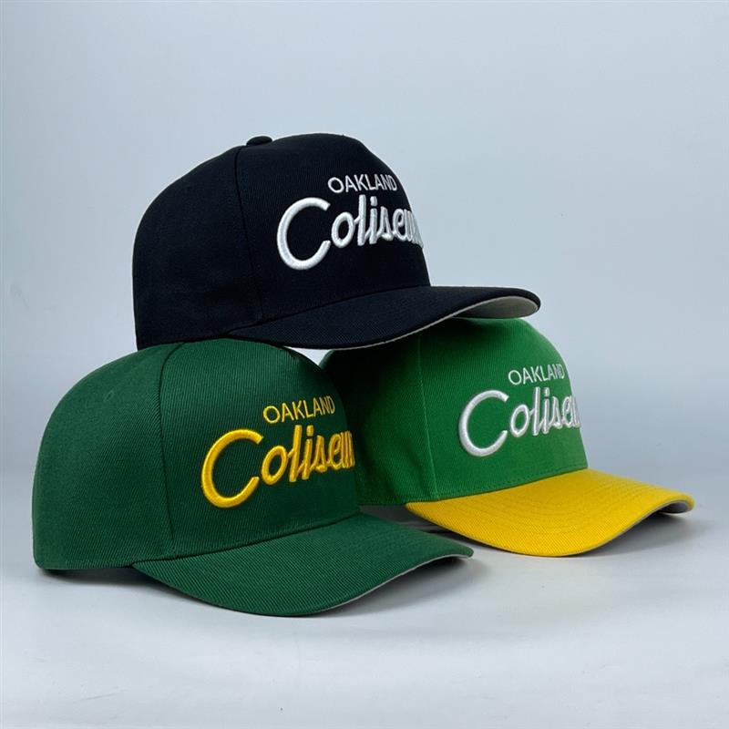 Classic Coliseum Font Snap Back Hats