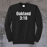 Oakland 3:16 Crewneck Sweater