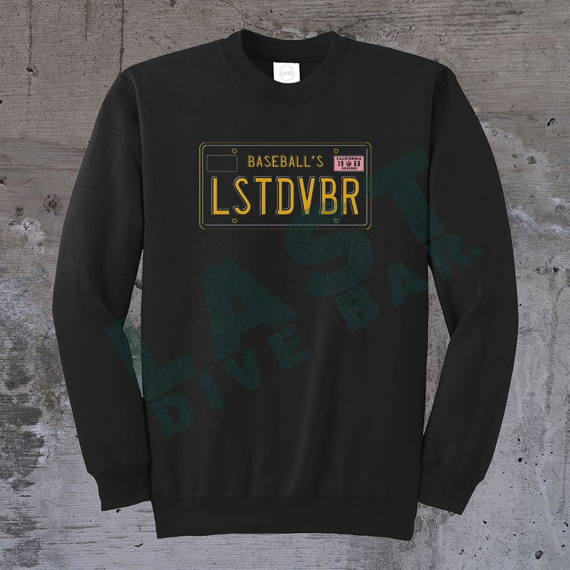 ’68 Lstdvbr Plate Crewneck Sweater S / Black