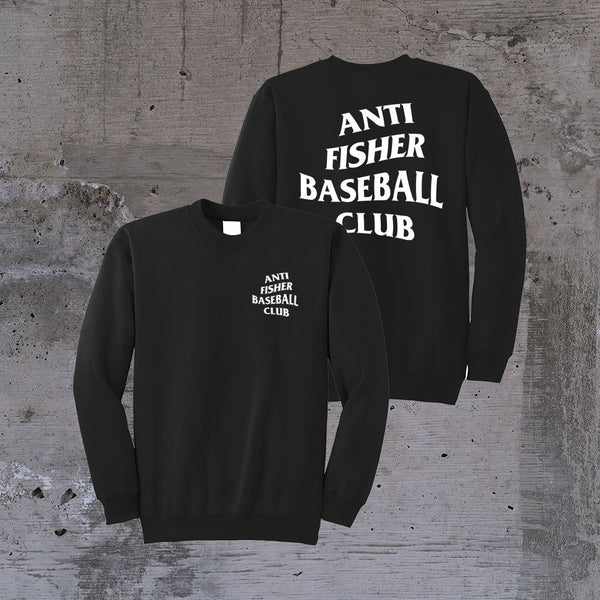 Anti Fisher Baseball Club Crewneck Sweater