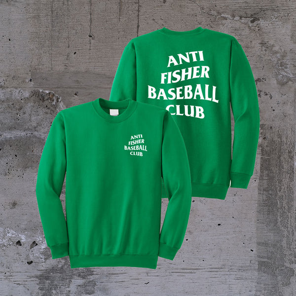 Anti Fisher Baseball Club Crewneck Sweater