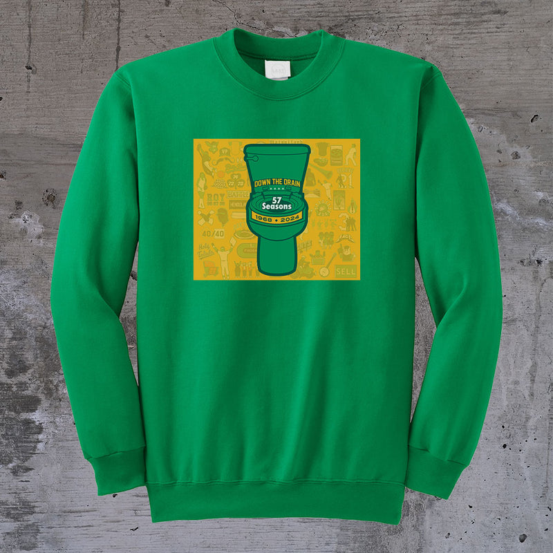 57 Seasons Down The Drain Crewneck Sweater