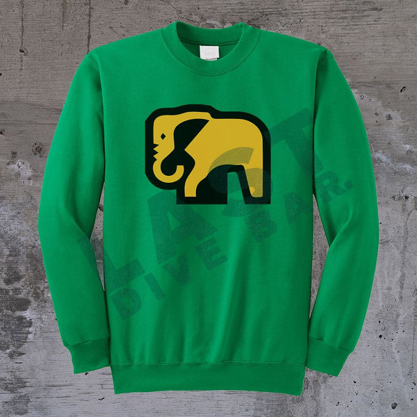 Elephant Crewneck Sweater S