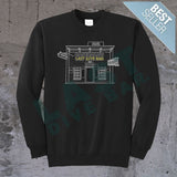 First And Last Dive Bar Crewneck Sweater S / Black