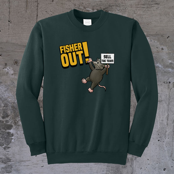 Fisher Out! Crewneck Sweater