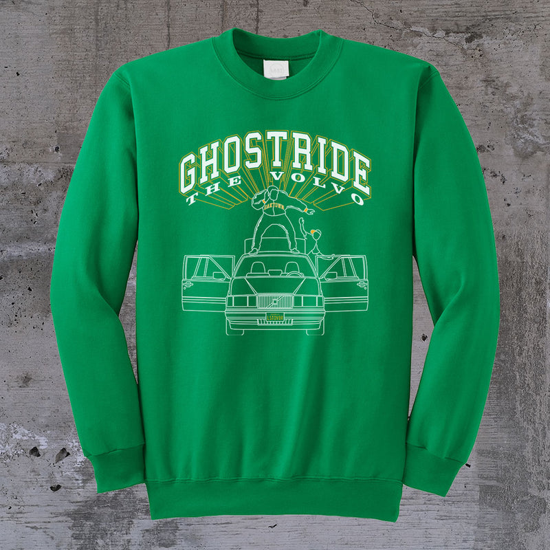 Ghostride the Volvo Crewneck Sweater