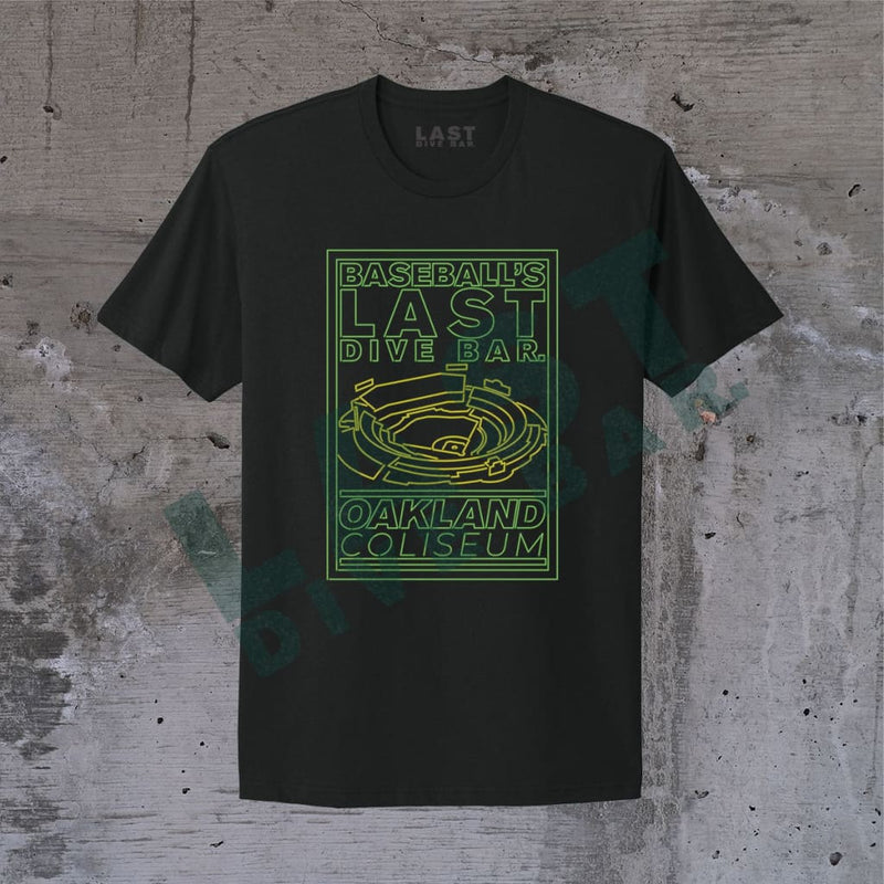 Ldb Neon Sign Tee S / Black Mens Shirt