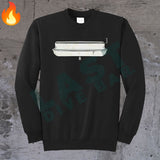 Trough Crewneck Sweater S / Black