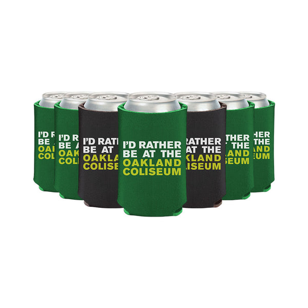 I'd Rather Be at the Oakland Coliseum Can Cooler Set