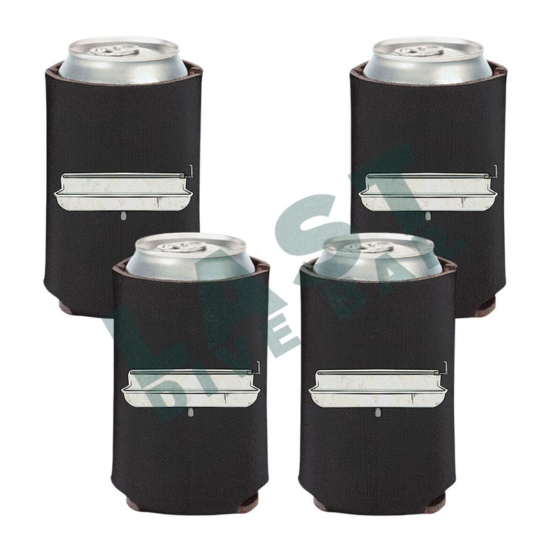 Dirty Trough Can Cooler Set Black / 4-Pack