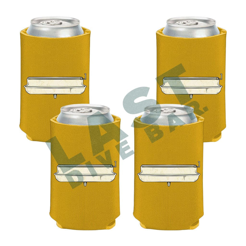 Dirty Trough Can Cooler Set Gold / 4-Pack