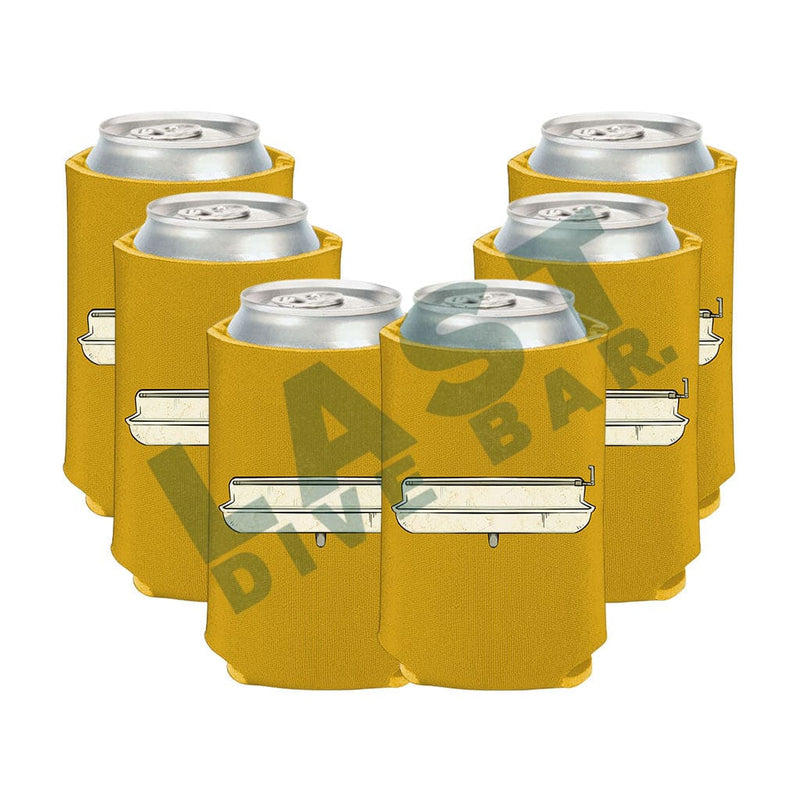 Dirty Trough Can Cooler Set Gold / 6-Pack