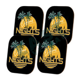 Oakland Nights Coasters Set Of 4