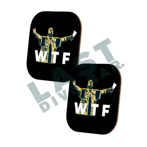Original Wtf Coasters Set Of 2