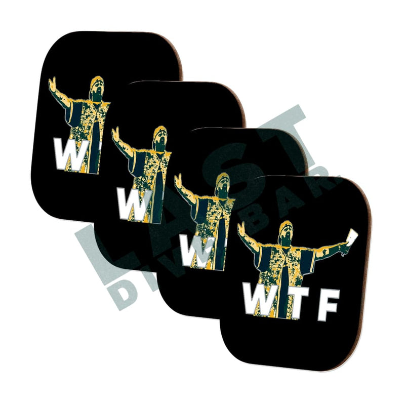 Original Wtf Coasters Set Of 4