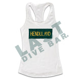 Ladies Henduland Racerback S / White