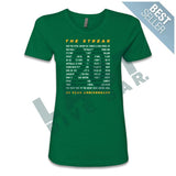 Ladies The Streak Tee S / Kelly Shirt