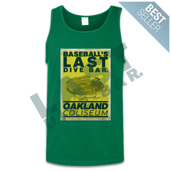 Oakland Graphic Ribbed Vest Crop Top