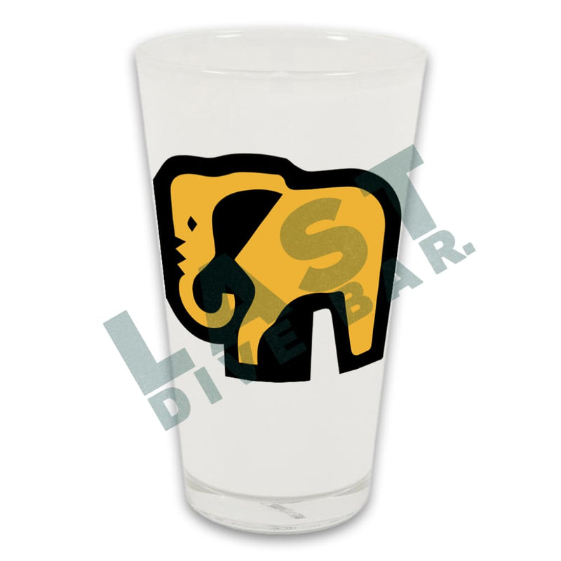 Elephant Pint Glass Individual