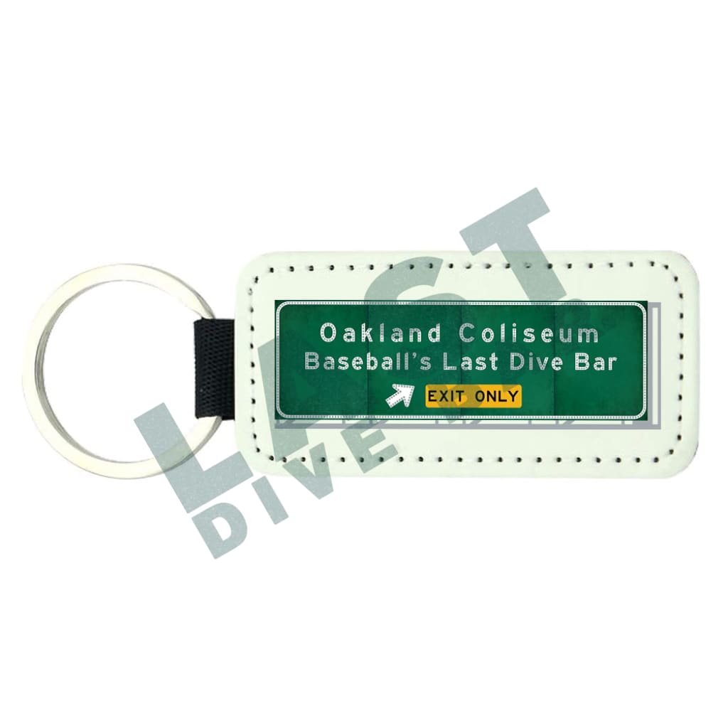 Exit Sign Keychain LDB Exit Sign Keychain – Last Dive Bar