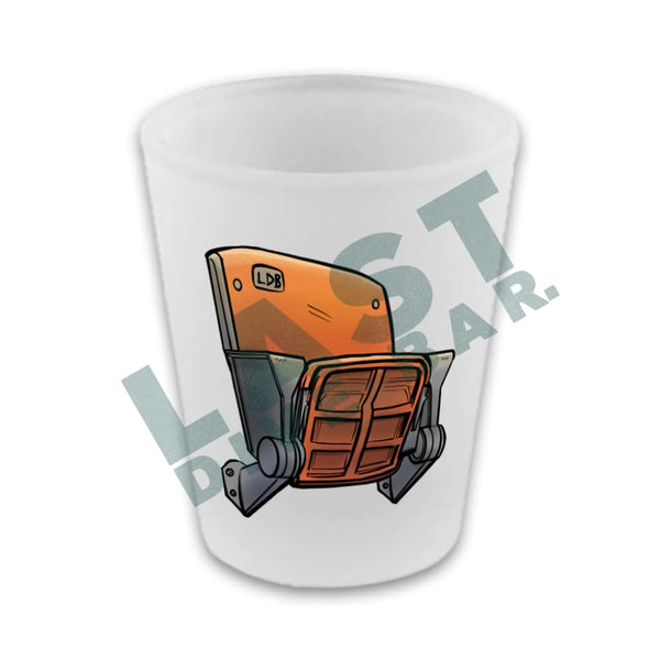 Coli Classic Chair Frosted Shot Glass Individual