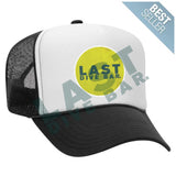 Last Dive Bar Logo Trucker Hat Adult